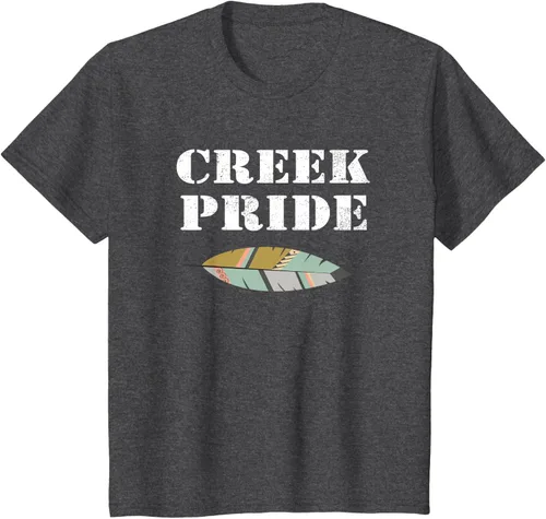 Vista 30 de Creek Native American Pride - Camiseta, Negro, S
