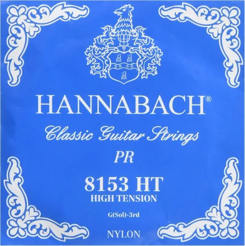 Vista 35 de Hannabach Serie 815 - Cuerda de guitarra (tensión baja) plateada especial, única E1 para guitarra clásica (652511)