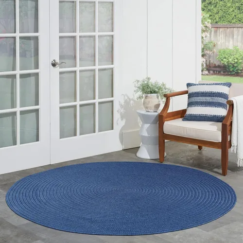 Vista 23 de Superior Alfombra de área para interiores y exteriores, decoración de suelo trenzada reversible para sala de estar, cocina, patio, porche delantero