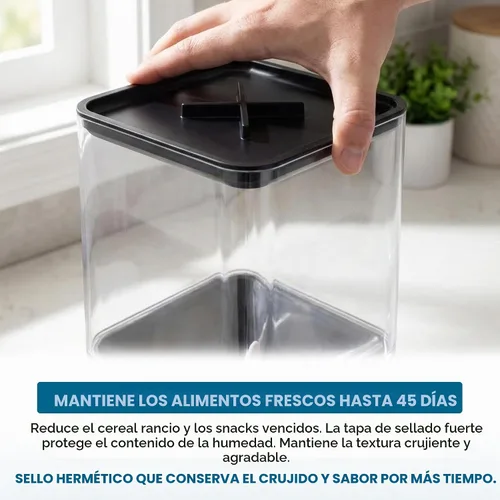 Vista 6 de Zevro Dispensador individual de comida seca edición compacta, Negro