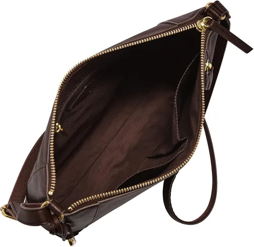Vista 3 de Fossil - Bolsa Tara de mano cruzada de cuero para mujer