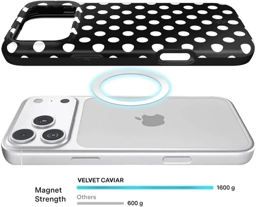 Vista 165 de VELVET CAVIAR Funda para iPhone 15, compatible con MagSafe, probada contra caídas de 10 pies, fundas protectoras de diseño, leopardo color rosa