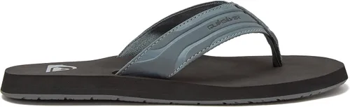 Vista 2 de Quiksilver Monkey Wrench Flip Flops for Men, Arch Support Athletic Mens Sandals, Size 6 to 15 Thong Mens Slides