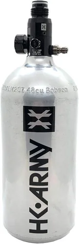 Vista 9 de HK Army Tanque de aire comprimido de aluminio HPA para paintball con sistemas de aire - Regulador estándar Negro