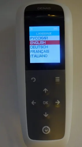 Vista 4 de Diadens PCM 6 terapia de biorretroalimentación de seis generaciones Nuevo modelo Menú inglés
