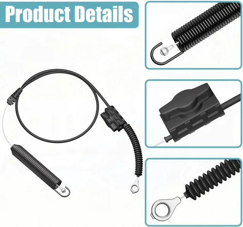 Vista 2 de 946-05087D Cable de mango PTO Enduro para MTD Cub Cadet XT1 XT2 LX46 LX42 LT46 LT42 FAB C cortacésped Cub Cadet XT1 XT2 LX46 LX42 LT46 LT42 FAB C