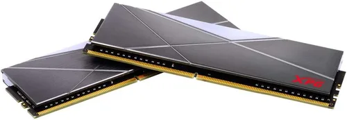 Vista 2 de XPG DDR4 D50 RGB 16GB (2x8GB) 3200MHz PC4-25600 U-DIMM 288-Pins Memoria de escritorio CL16-20-20 Kit Gris (AX4U32008G16A-DT50)