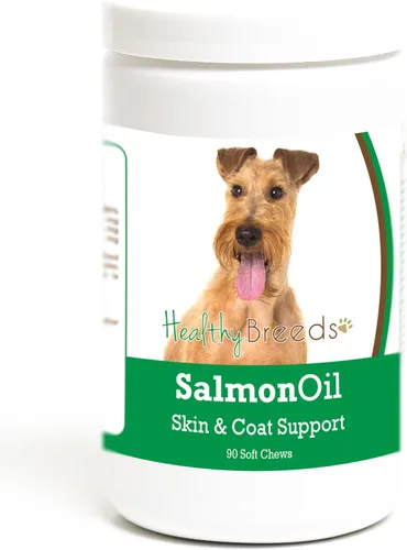 Vista 373 de Healthy Breeds Affenpinscher - Masticables suaves de aceite de salmón, 90