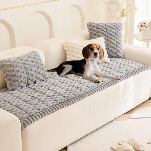 Vista 7 de Tiwwie Funda de sofá para perros, fundas de sofá mullidas para mascotas