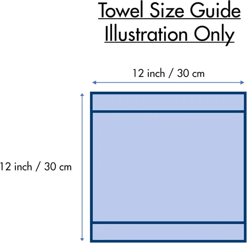 Vista 7 de Bumble - Toallas de cocina y paños de cocina (8 unidades) Toallas de cocina 100% algodón 12 x 12 pulgadas 405 GSM Trapos suaves, altamente