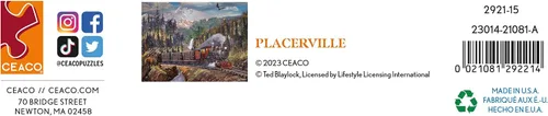 Vista 7 de Ceaco - Ted Blaylock - Placerville - Rompecabezas de 750 piezas