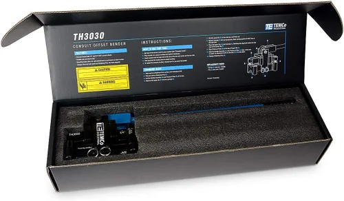 Vista 5 de TEMCo TH3030 Dobladora offset de conducto de doble tamaño 2 en 1 - EMT de ½ "y ¾