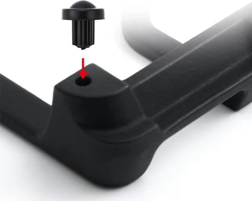 Vista 5 de 12 piezas 5304475129 Rejilla de goma de repuesto para Frigidaire Gas Range Cooktop Parts AP4499988 Frigidaire Estufa Rejilla Pies de goma Protector
