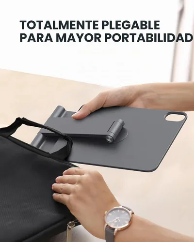 Vista 6 de LULULOOK Soporte magnético plegable para iPad mini 7 A17 Pro/Mini 6 de 8.3 pulgadas (2024/2021), Soporte de mesa ajustable para tablet, Soporte