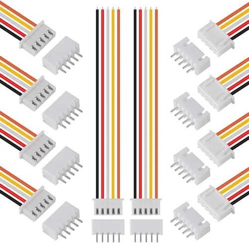 Vista 18 de ACEIRMC XH - Juego de conectores JST-XH, 10 pares de conectores macho y hembra, conector de conector macho y hembra de 0.100 in, 10 pines, con cable