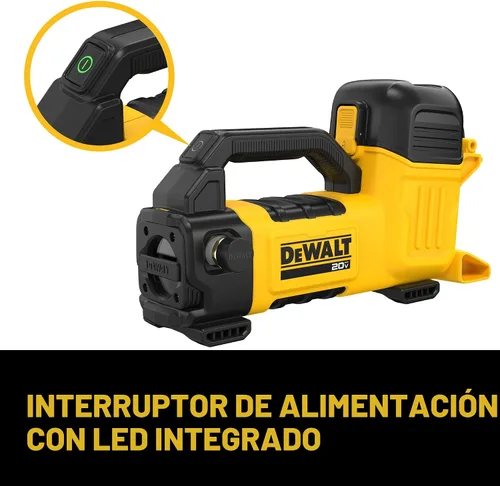 Vista 7 de DEWALT Bomba de Transferencia 20V MAX, 10 GPM, Potente y Ligera, Versatilidad de Grado Profesional, Solo Herramienta (DCE050B)