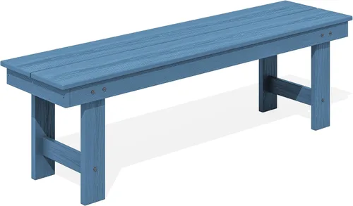 Vista 19 de SERWALL 2-Person Backless Outdoor Bench 56 Inches, Aruba