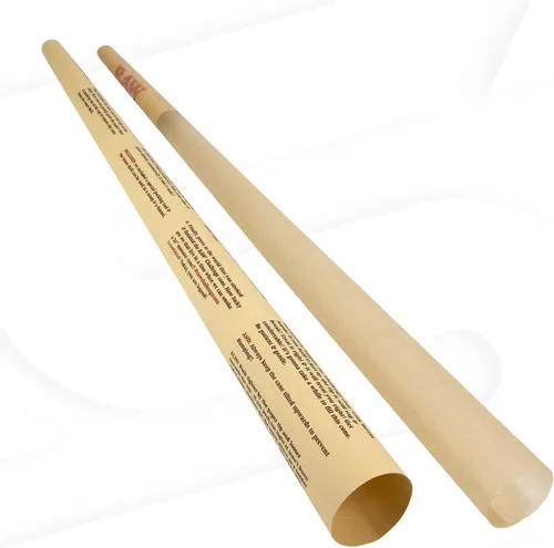 Vista 3 de RAW Classic Challenge Cono de 24 pulgadas, un cono gigante preenrollado, papel natural sin refinar vegano 2 pies de largo