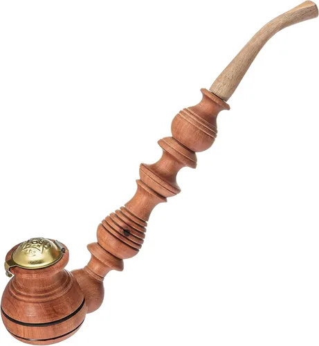 Vista 11 de Pipa de tabaco de madera hecha a Ámbar