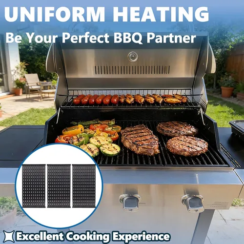 Vista 5 de 17 pulgadas Tru Rejillas de parrilla infrarroja para Charbroil 463371116 463370719 463370919 463335014 463344116 463335115 Parrilla Piezas