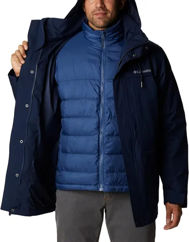 Vista 5 de Columbia Chaqueta Stuart Island Interchange para hombre