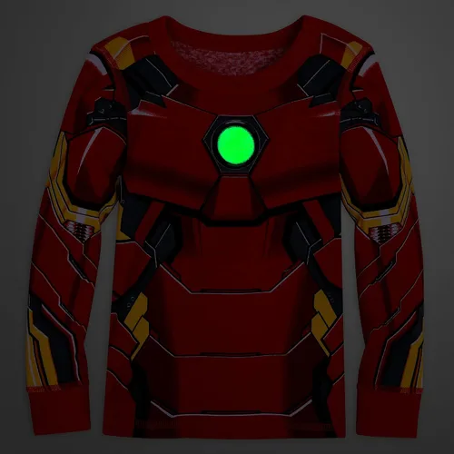 Vista 3 de Disfraz de Iron Man PJ PALS para niños