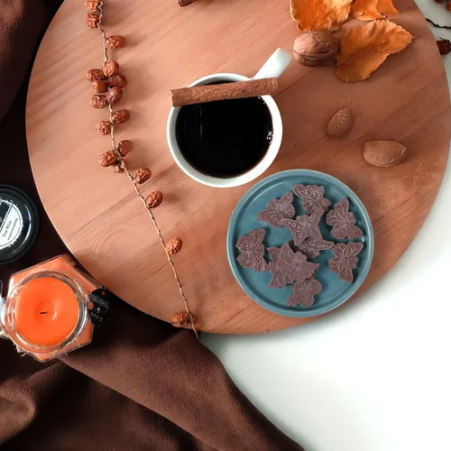Vista 5 de Molde de mariposa, 72 cavidades, mini moldes de silicona de mariposas para gomitas de chocolate y dulces, moldes de mariposa de silicona de grado
