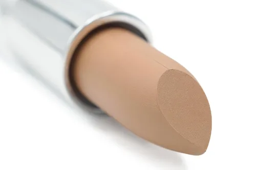 Vista 55 de Pure Ziva Lápiz labial deslumbrante color albaricoque, rosa melocotón deslumbrante, rosa melocotón deslumbrante, color carne. Color labial