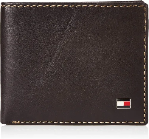Vista 29 de Tommy Hilfiger Cartera Passcase para hombre con ventana de identificación removible Negro
