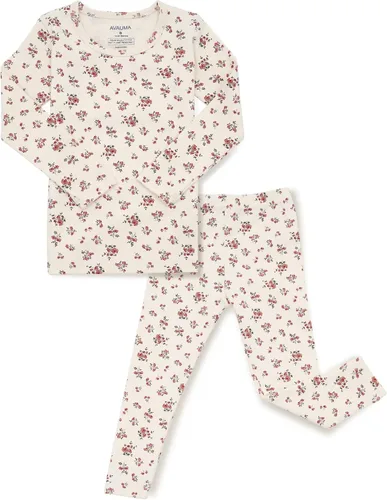 Vista 202 de AVAUMA Conjunto de pijama de algodón para bebés y niñas de 6 meses a 7 años