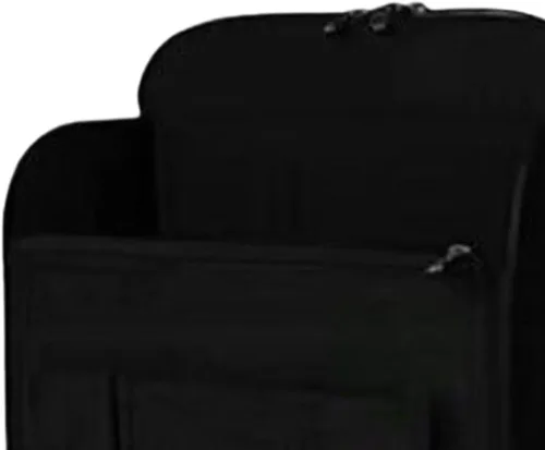 Vista 2 de Backpack Organizer Insert Vertical Design Felt Bag Organizer for Travel Bags, black, L
