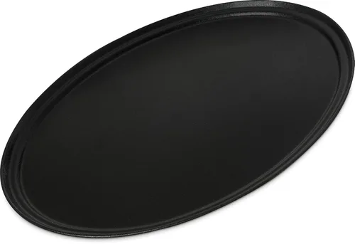 Vista 13 de Carlisle FoodService Products 2500GR2076 Griptite 2 - Bandeja ovalada para servir, 24 x 19 pulgadas, marrón (paquete de 6)