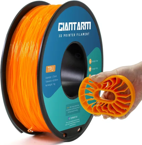 Vista 20 de GIANTARM Filamento PETG, precisión dimensional de 1.75 mm +/-0.02mm, carrete de 1 kg (2.2 libras), embalaje al vacío, para impresoras 3D, verde