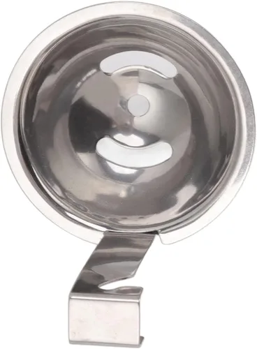 Vista 9 de Galleta de huevo profesional de acero inoxidable con apertura rápida automática, separador de huevos fácil para herramienta de cocina