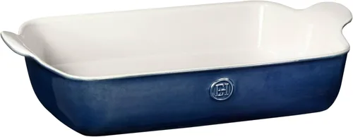 Vista 3 de Emile Henry Panadero rectangular extragrande de 17.75 x 11 pulgadas/5 cuartos de galón - Colección Modern Classics Evergreen