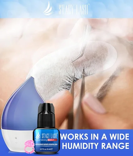 Vista 7 de STACY LASH Pegamento de extensión de pestañas de evolución extra fuerte (0.17 onzas líquidas/0.2 fl oz), secado de 0.5 a 1 segundo/retención – 8