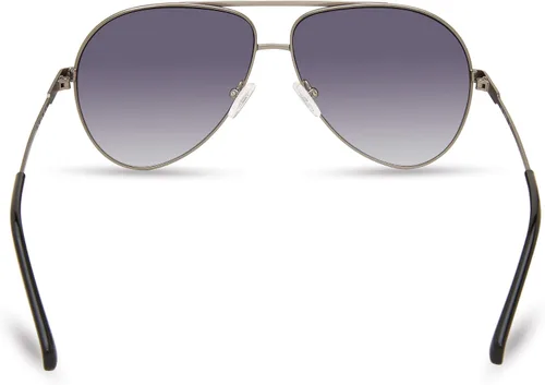 Vista 4 de GUESS Gafas de sol clásicas Aviator Pilot para hombre