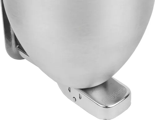 Vista 7 de Vollum Dispensador de jabón en polvo, dispensador de jabón de baño de acero inoxidable de 32 onzas con tapa de relleno grande, dispensador de jabón
