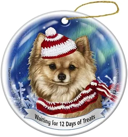 Vista 4 de Chihuahua Short Haired Fawn Series 5 Christmas Ornament