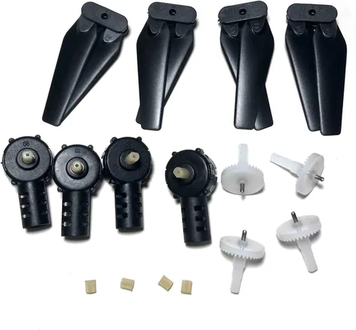 Vista 14 de Propeller Blade Frame Gear Arm Motor Mount Kit For K3 E99 And K3 Pro RC Drone FPV Quadcopter(100pcs gear)