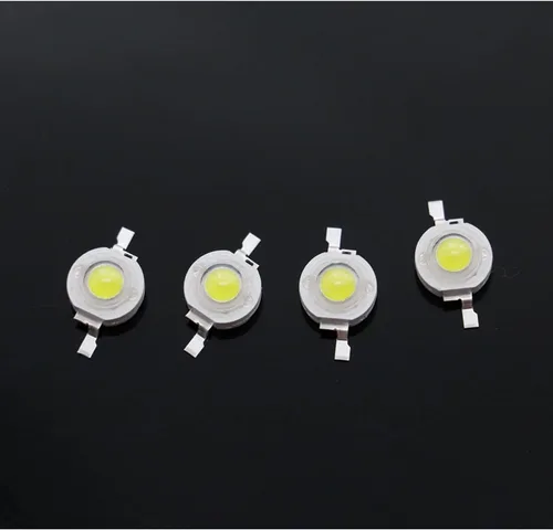 Vista 3 de Xiaoyztan 100pcs 1W blanco LED Bead Chips DC 3.0-3.2V