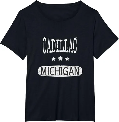 Vista 37 de Vintage Cadillac Michigan Camiseta
