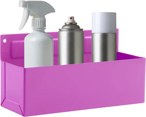 Vista 11 de Soporte magnético para latas de aerosol, caja de herramientas magnética, soporte para botellas, caja de herramientas para garaje y hogar, espacio
