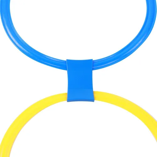 Vista 8 de Anillos de velocidad de entrenamiento, aros de agilidad duraderos y confiables para exteriores