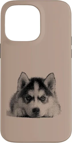 Vista 21 de Chic Husky Puppy for Dog Mom and Paw Parents Case for iPhone XR