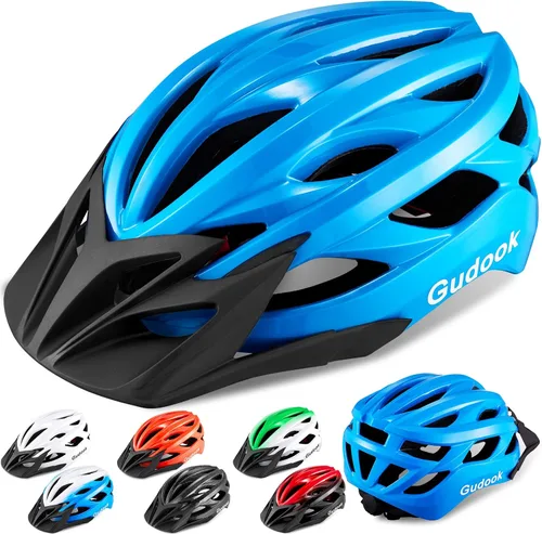 Vista 7 de Bike Helmets for Men - Women Bicycle Helmet Adult - Certified Lightweight Comfort Adjustable Cycling Helmet with Detachable Visor for Mountain Road