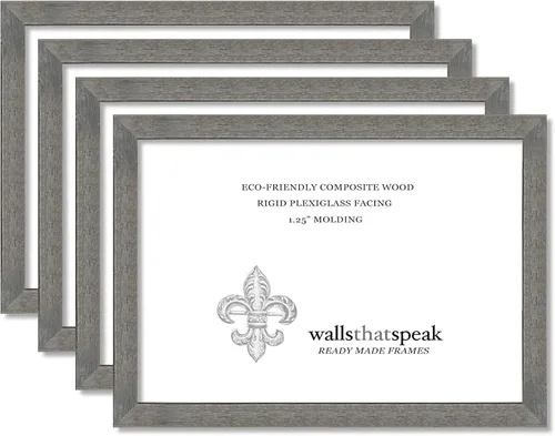 Vista 29 de wallsthatspeak Marco de rompecabezas, granero americano, 19x13