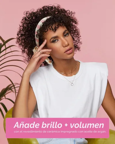 Vista 4 de Secador de Pelo Bellissima Diffon Worldwide con Difusor para Cabello Rizado - Secador de Soplado 2-en-1 con Difusor de Doble Voltaje - Reduce