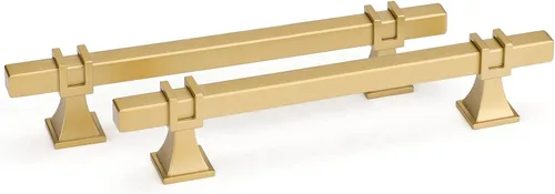 Vista 10 de Goldenwarm Paquete de 5 tiradores de gabinete negros de 3 pulgadas de aleación de zinc negro mate para gabinete, manijas de tocador, cajones