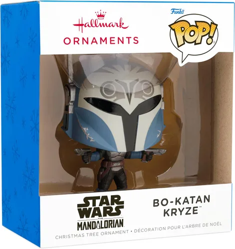 Vista 3 de Hallmark Star Wars Bo-Katan Funko Pop! Adorno navideño